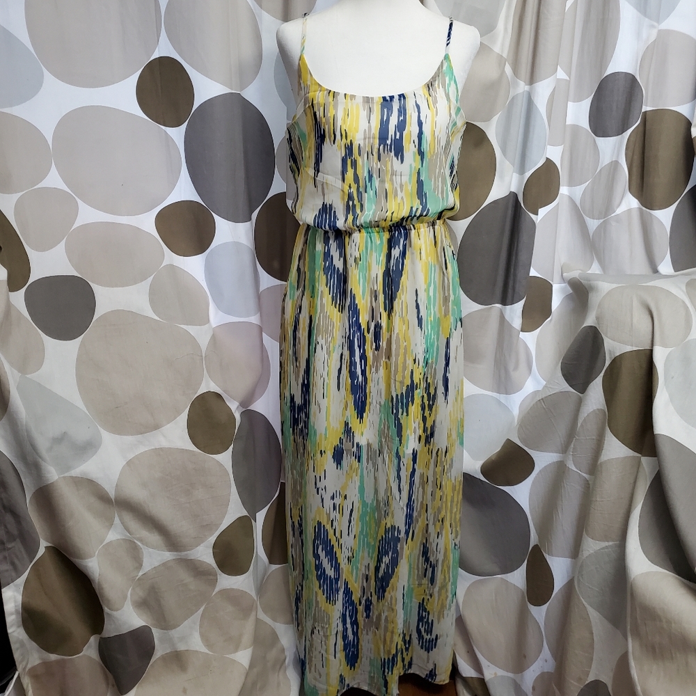 UK2LA Maxi Dress with Spaghetti Straps